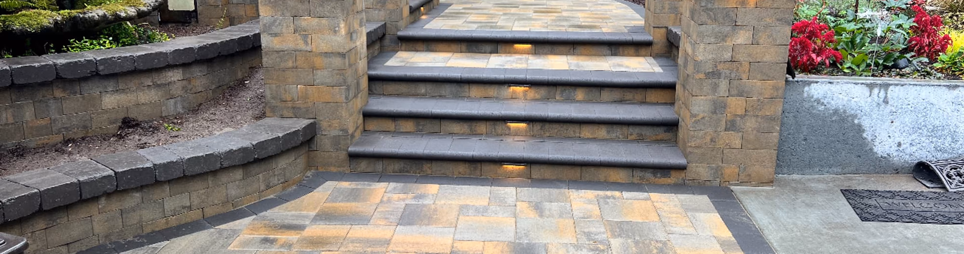new hardscape pavers